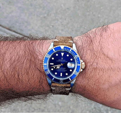 Brown Vintage Leather Strap Limited Edition