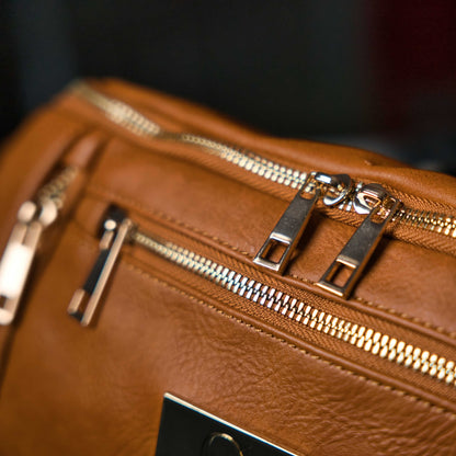 Brown Luciano Leather Sling Bag
