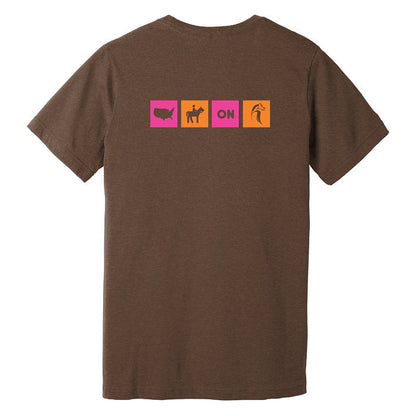 Buck N Go Nuts Tee: Unisex