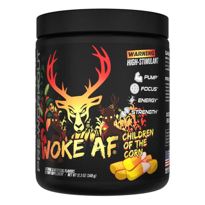 Bucked Up Woke AF High-Stimulant Pre-Workout