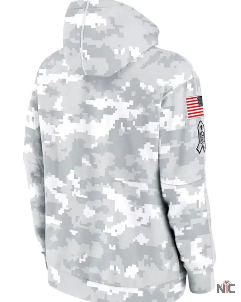 Buffalo Bills Salute To Service Camo 2024 Hoodie