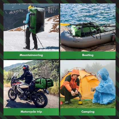 159QT Duffel Bag With Waterproof Zipper