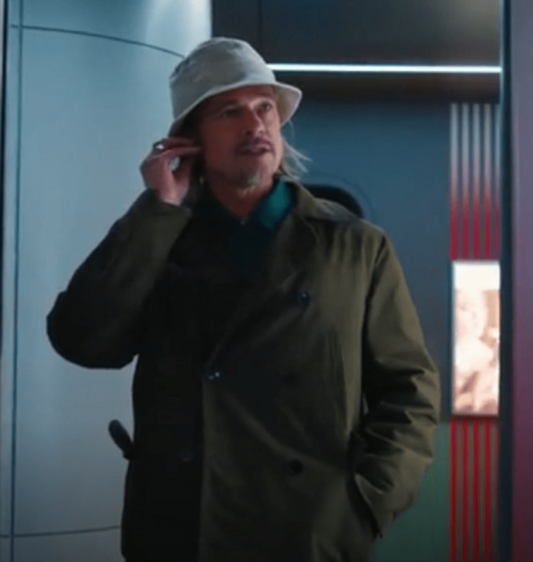 Bullet Train Brad Pitt Cotton Jacket