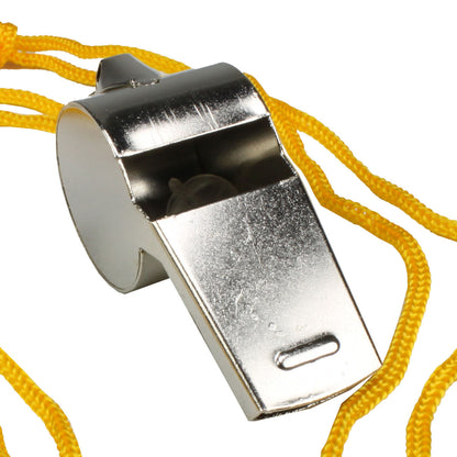 Metal Whistle with Lanyard - Extra Loud