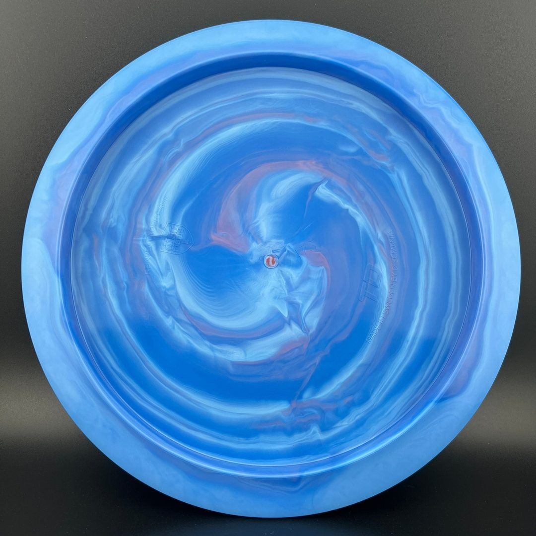 Swirly S-Line TD - Shield & Swords Stamp
