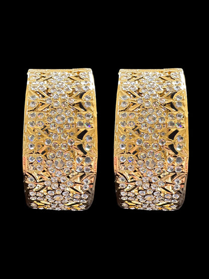 B161 Gold plated hyderabadi bangles ( READY TO SHIP )