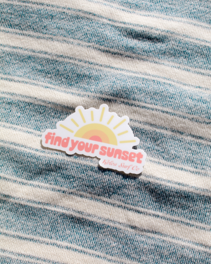 Koloa Find Your Sunset Sticker