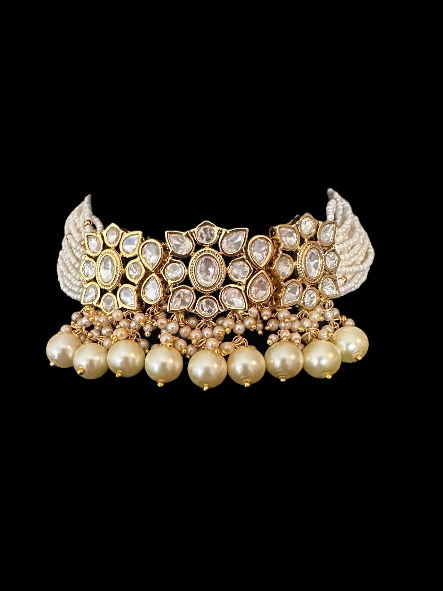 Meera polki choker set ( READY TO SHIP  )