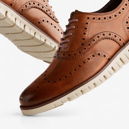 [C14493] MENS COLE HAAN ZEROGRAND WINGTIP OXFORD