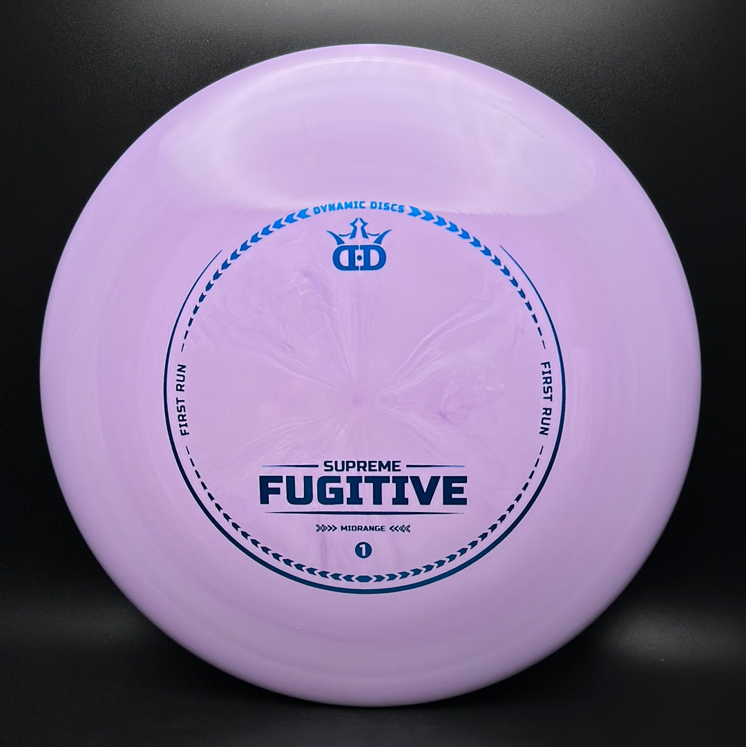 Supreme Fugitive - First Run