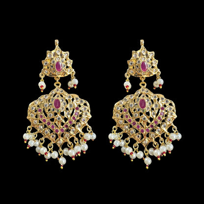 DLN57 long pathani style hyderabadi rani haar ( READY TO SHIP )