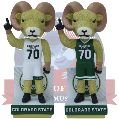 CAM the Ram Colorado State Rams Mascot Bobbleheads