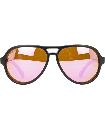 Casino (Black/Pink Mirror Polarized Lens)