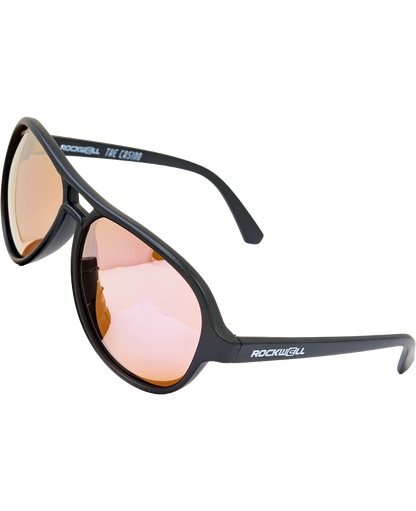 Casino (Black/Pink Mirror Polarized Lens)