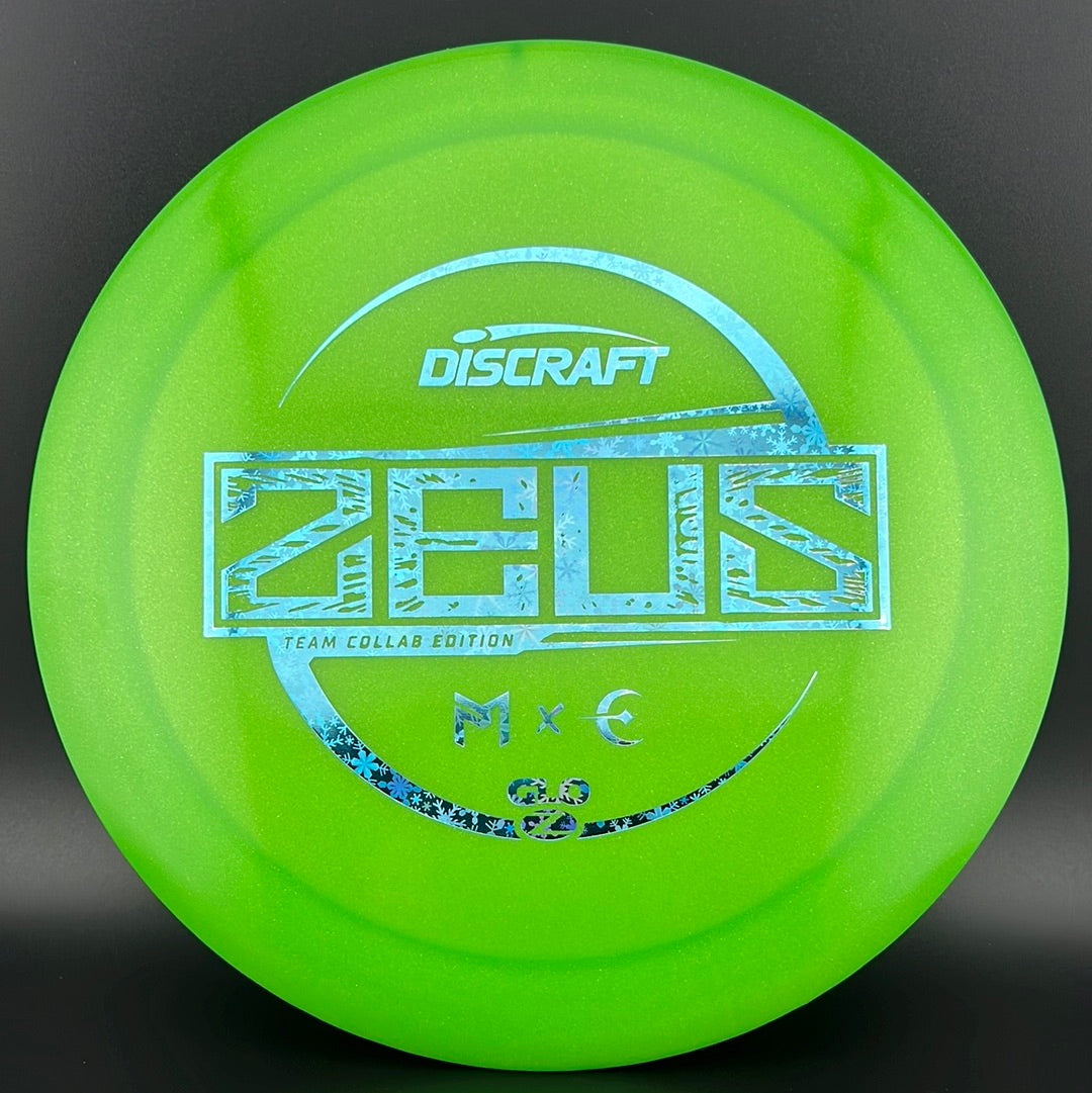 Z Glo Metallic Zeus - Paul McBeth & Corey Ellis Collaboration