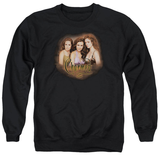 Charmed Smokin Mens Crewneck Sweatshirt Black Officially Licensed