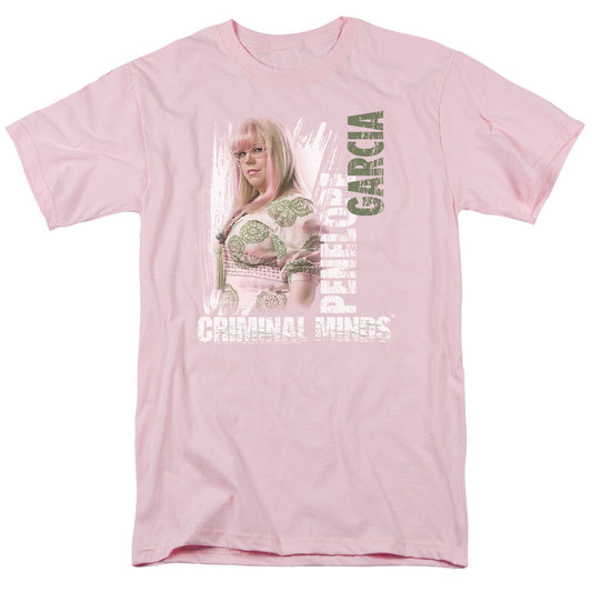 Criminal Minds Penelope Mens T Shirt Pink Officially Licensed