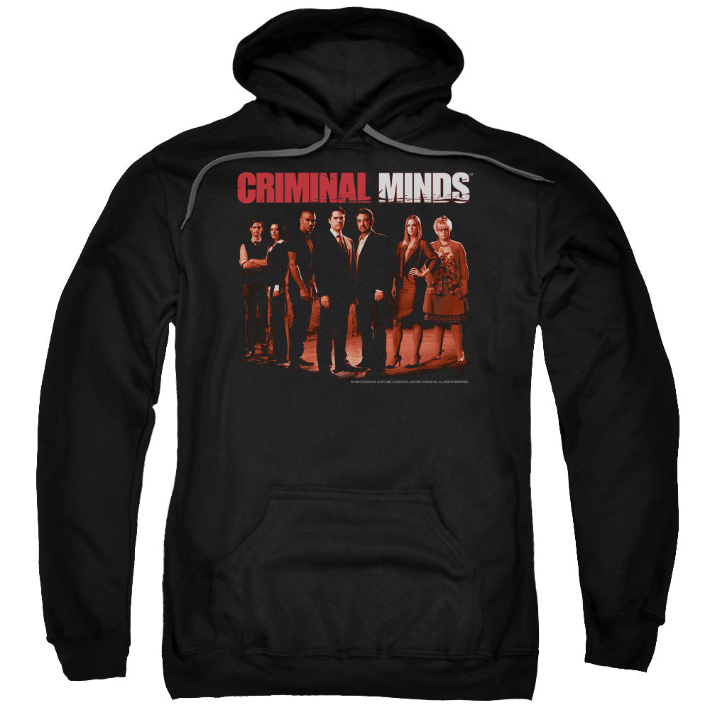 Criminal Minds The Crew Mens Hoodie Black Officially Licensed