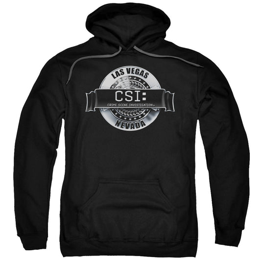 Csi Rendered Logo Mens Hoodie Black Officially Licensed