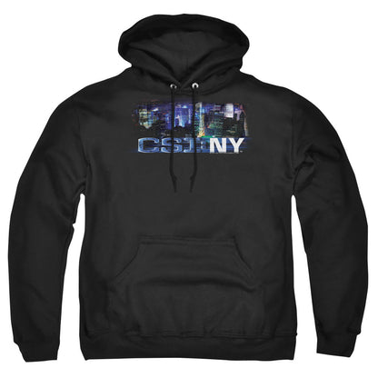 Csi Ny Never Rests Mens Hoodie Black Officially Licensed