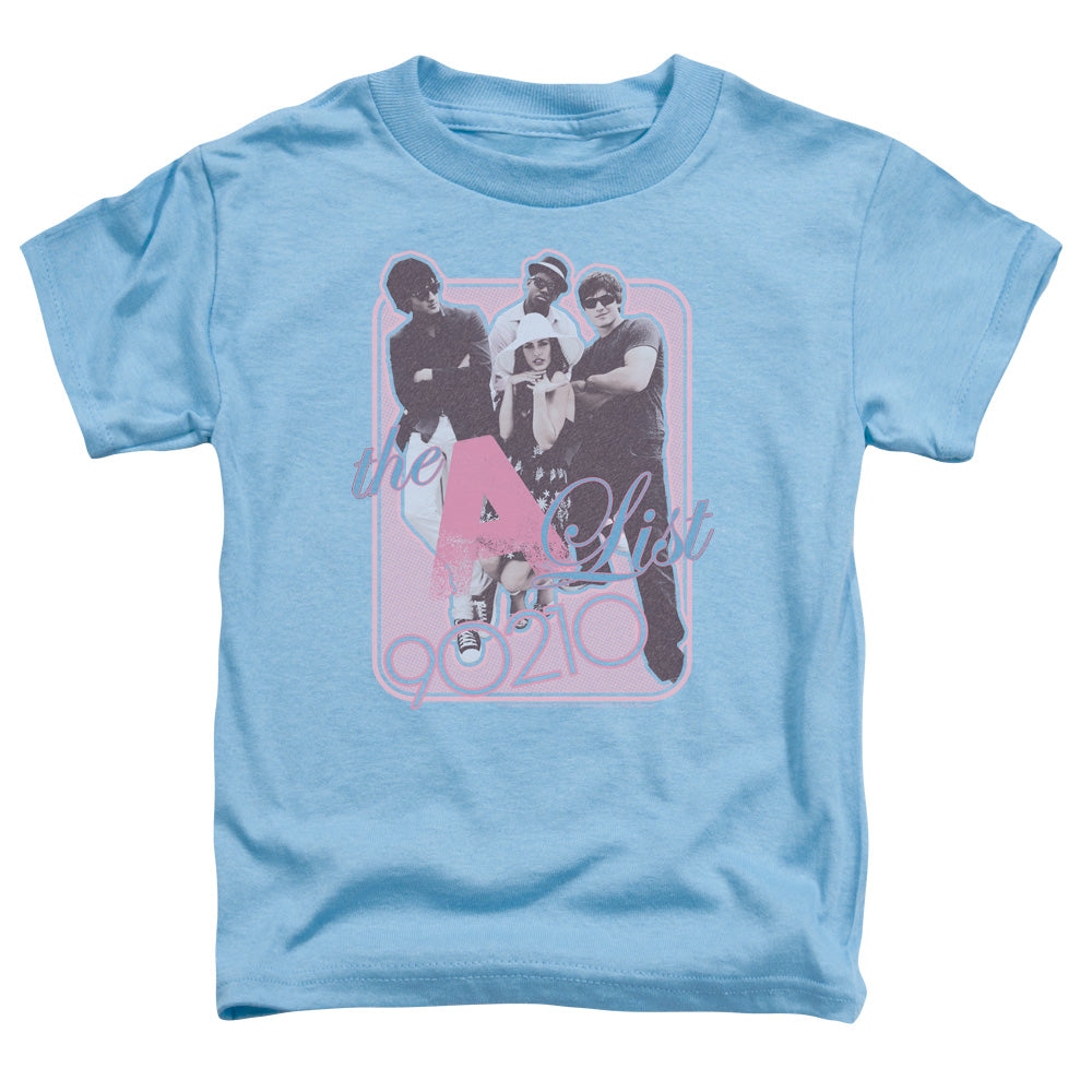 90210 the a List Toddler Kids Youth T Shirt Carolina Blue Officially Licensed