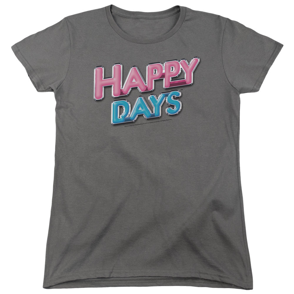 Happy Days Dont Be a Potsy Long Sleeve Kids Youth T Shirt Navy Officially Licensed