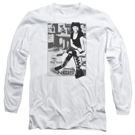 Ncis Relax Mens Long Sleeve Shirt White Officially Licensed