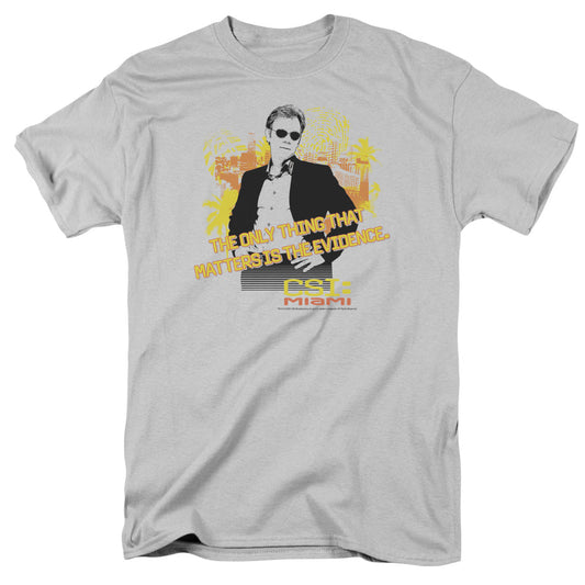 Csi Miami Hand On Hips Mens T Shirt Silver Officially Licensed