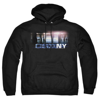 Csi New York Subway Mens Hoodie Black Officially Licensed