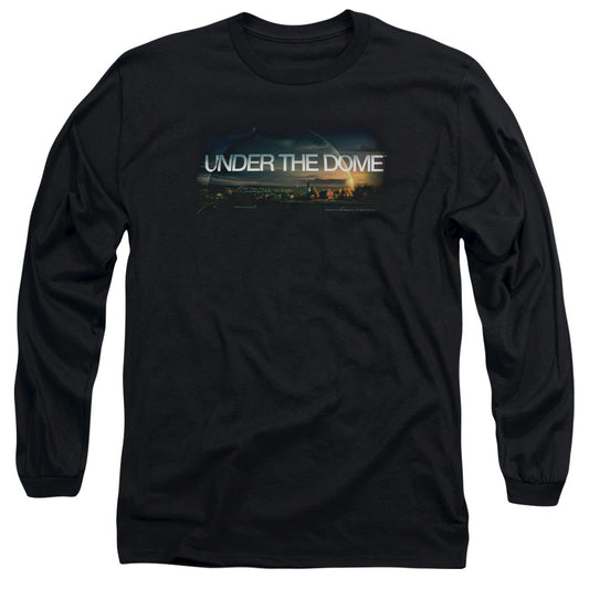 Under The Dome Dome Key Art Mens Long Sleeve Shirt Black Officially Licensed