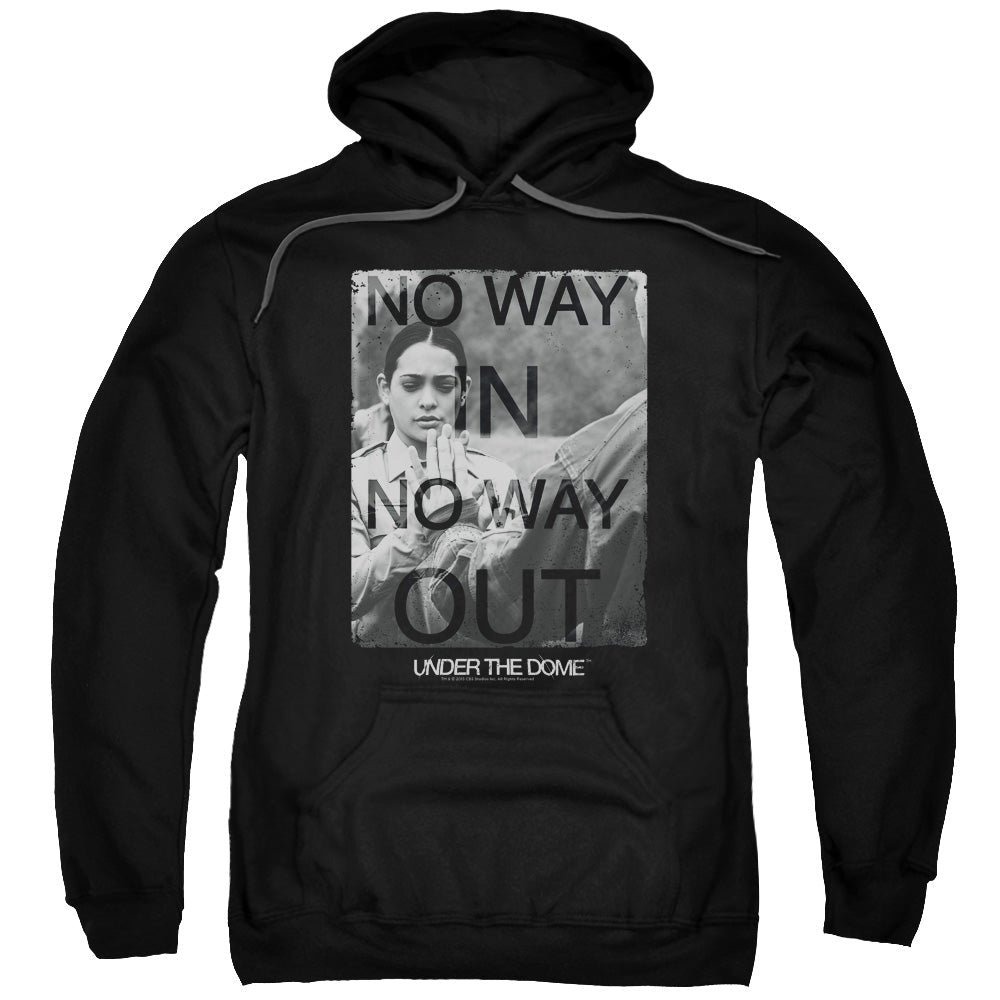 Under The Dome Trapped Mens Hoodie Black Officially Licensed