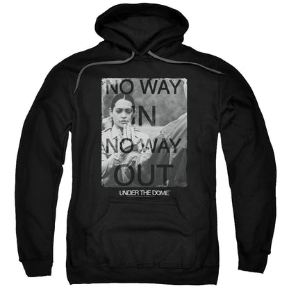 Under The Dome Trapped Mens Hoodie Black Officially Licensed