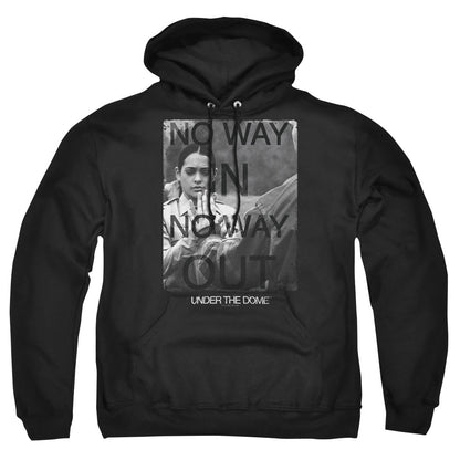 Under The Dome Trapped Mens Hoodie Black Officially Licensed
