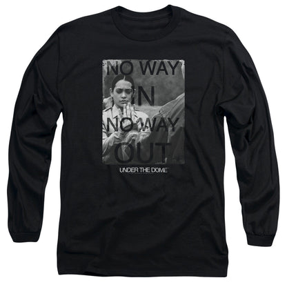Under The Dome Trapped Mens Long Sleeve Shirt Black Officially Licensed