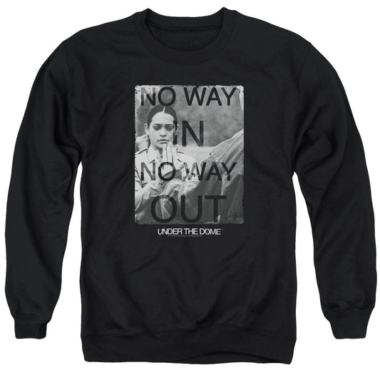 Under the Dome Trapped Mens Crewneck Sweatshirt Black Officially Licensed