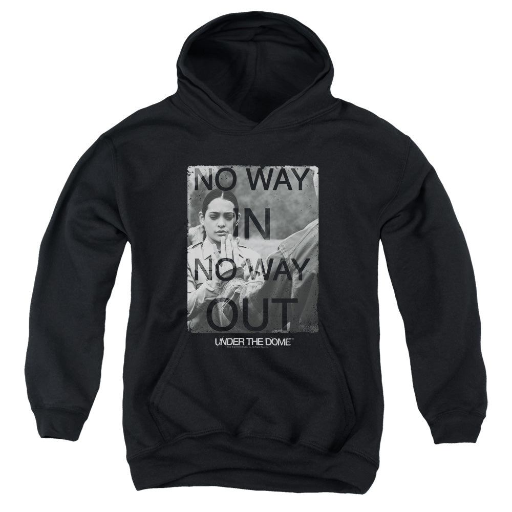 Under the Dome Trapped Kids Youth Hoodie Black Officially Licensed