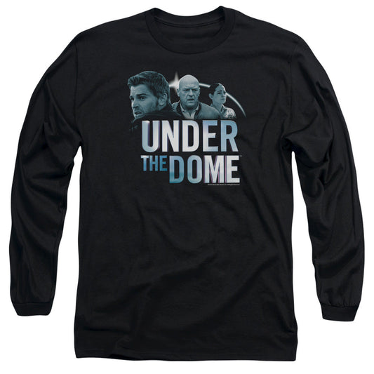 Under The Dome Character Art Mens Long Sleeve Shirt Black Officially Licensed