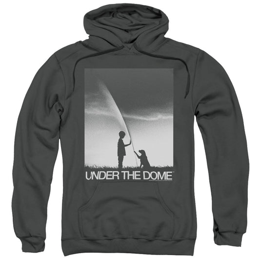 Under The Dome I'M Speilburg Mens Hoodie Charcoal Officially Licensed
