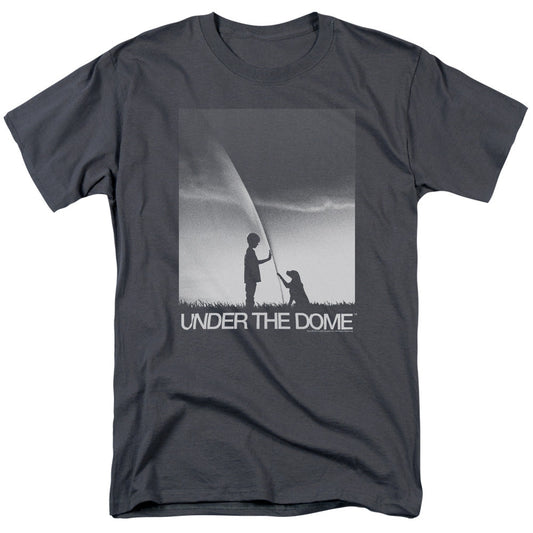 Under The Dome Im Speilburg Mens T Shirt Charcoal Officially Licensed