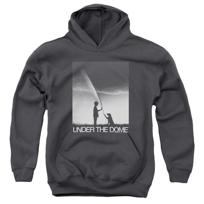 Under the Dome Im Speilburg Kids Youth Hoodie Charcoal Officially Licensed