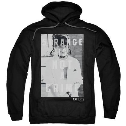 Ncis Strange Mens Hoodie Black Officially Licensed