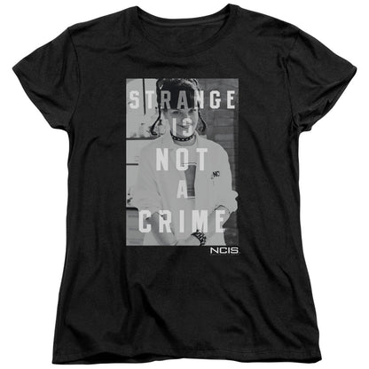 Ncis Strange Womens T Shirt Black Officially Licensed