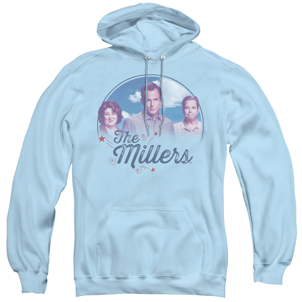 Millers Cast Mens Hoodie Light Blue Officially Licensed