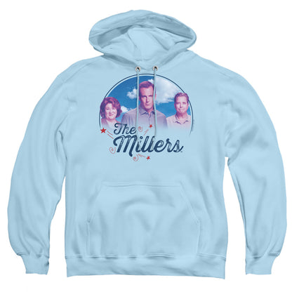 Millers Cast Mens Hoodie Light Blue Officially Licensed