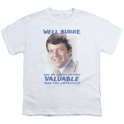 Brady Bunch Buddy Kids Youth T Shirt White Officially Licensed