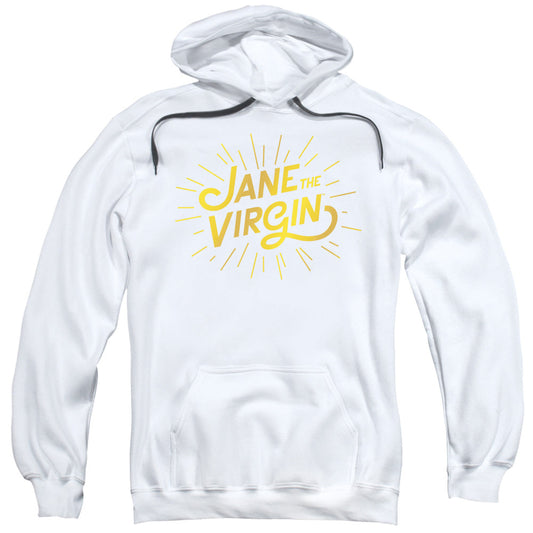 Jane The Virgin Golden Logo Mens Hoodie White Officially Licensed