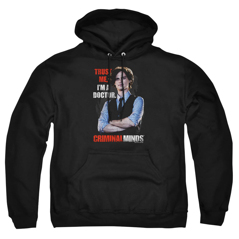 Criminal Minds Trust Me Mens Hoodie Black Officially Licensed