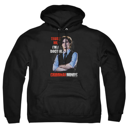 Criminal Minds Trust Me Mens Hoodie Black Officially Licensed