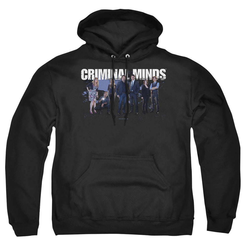 Criminal Minds Season 10 Cast Mens Hoodie Black Officially Licensed