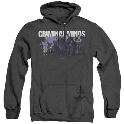 Criminal Minds Season 10 Cast Heather Mens Hoodie Black Officially Licensed